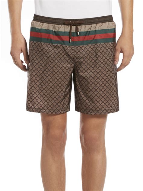 gucci swimming trunks|Gucci swim trunks for men.